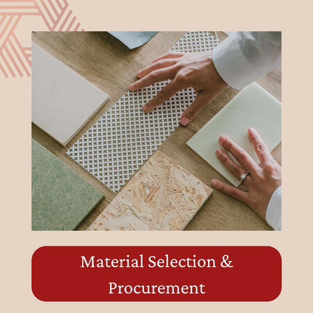 Helping clients choose the best materials for durability, aesthetics, and budget.