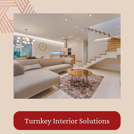 We provide end-to-end interior solutions, handling everything from design to execution.